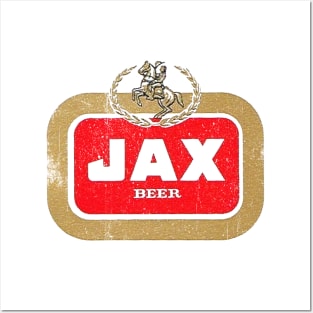 Jax Beer - vintage style label Posters and Art